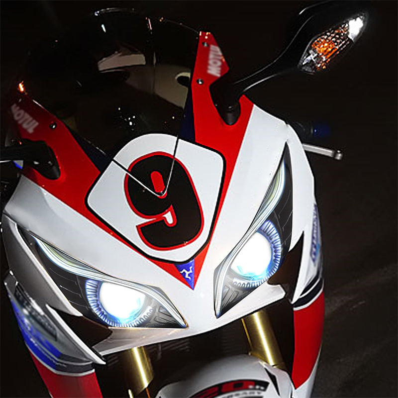 Hondaa CBR1000RR 2012-2016 Projector LED Headlight Assembly Optical Fiber Plastic 6000k Perfect Fit Motorcycle Led Headlights