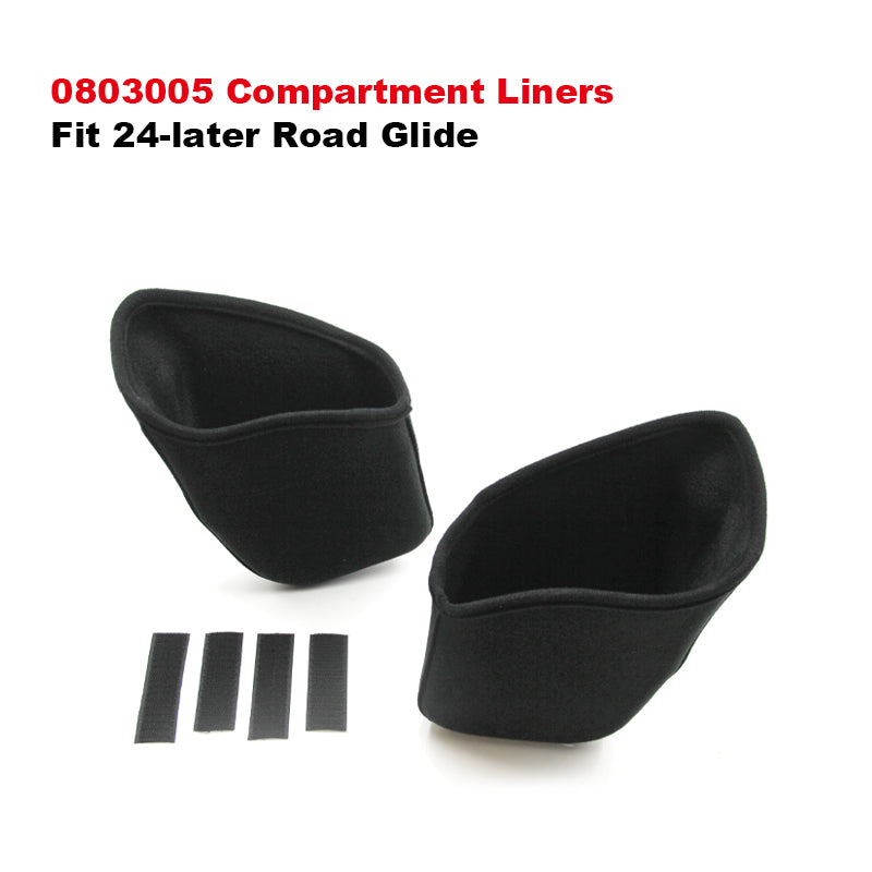One-Piece Design Saddlebag Lining Compartment Liners Fit for 2024-later FLTRX Road Glide FLHX Street Glide Motorcycle Tail Boxes