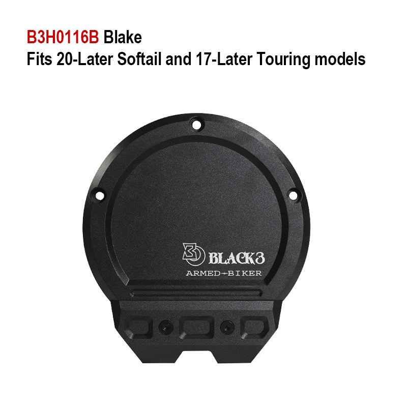 Motorcycle Accessories HD 2020 Later Softail Customized Delrin Slider Derby Cover for 17-UP Touring Protect Main Chain Box