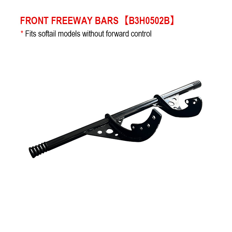 Ds Stylefreeway Barsget Tip-over Protectionwith Sleek West Coast Style Handlebar for Softail Models Without FORWARD CONTROL