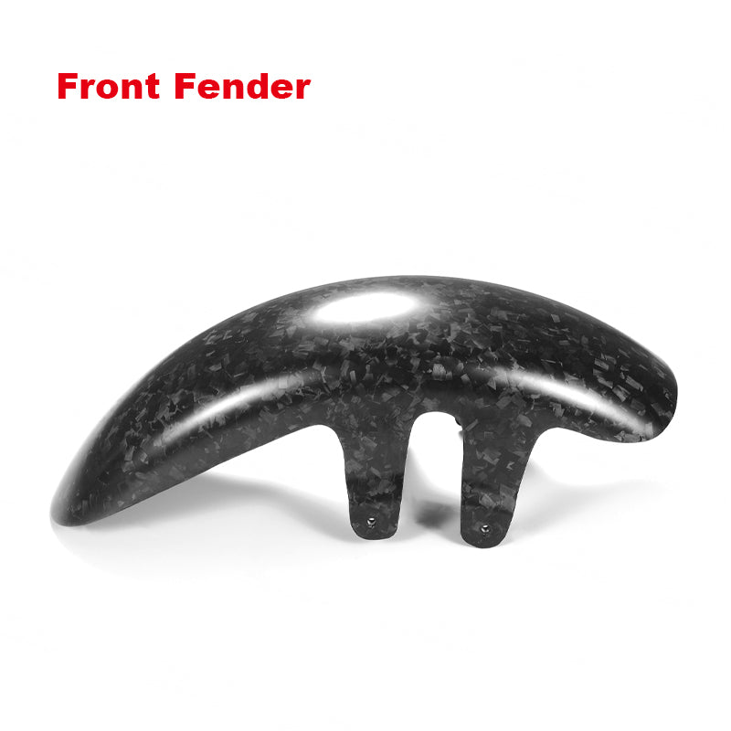 2023 Road Glide CVO 2024 Road Glide Motorcycle Frame Body Parts Accessories Forged Carbon Fiber Rear Tank Elements Compatible