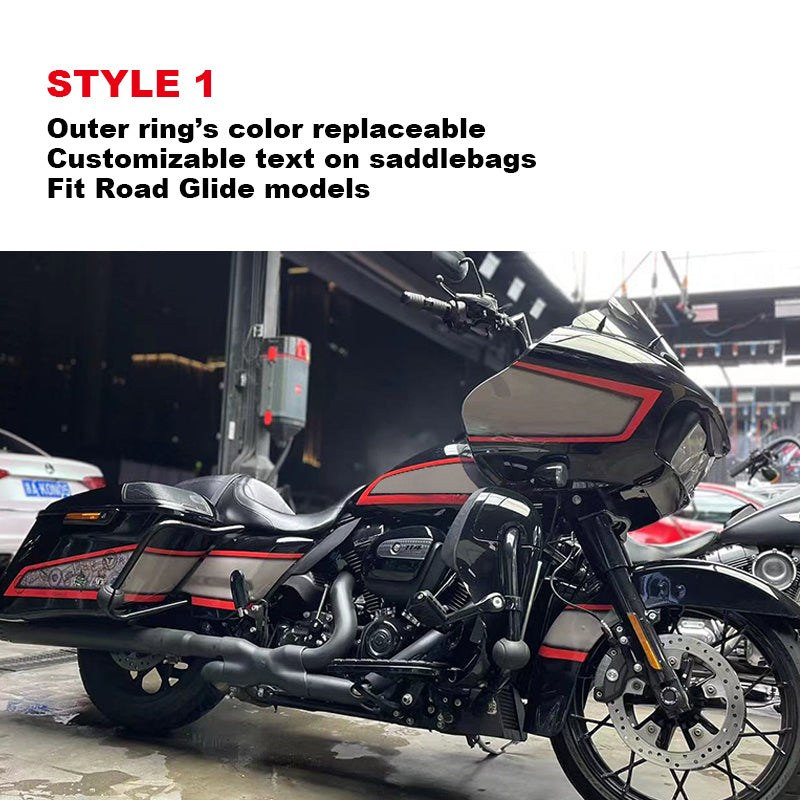 Premium Custom Decals for Motorcycles Luxury Design with Superior Quality Graphics Protective and Decorative Aesthetic