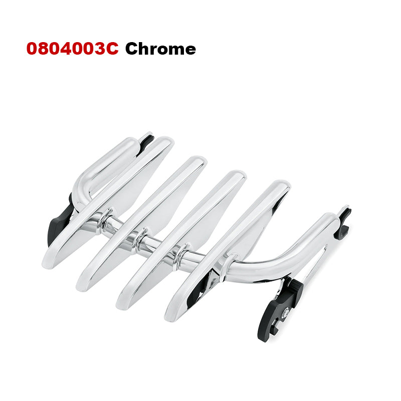 HD Touring Stealth Detachables Two-Up Luggage Rack for 09-Later Street Glide Road Glide Motorcycle Accessories