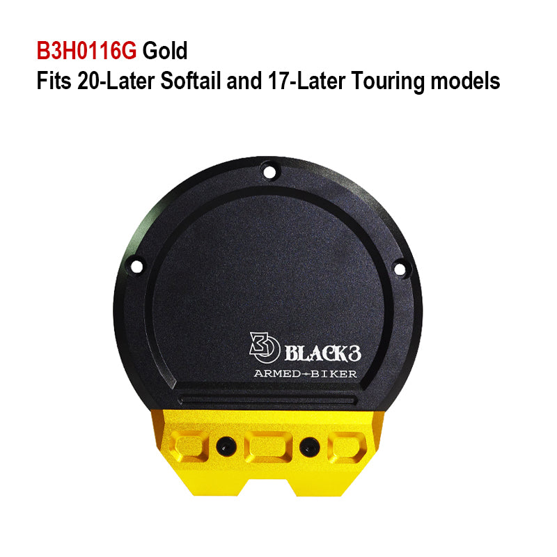 Motorcycle Accessories HD 2020 Later Softail Customized Delrin Slider Derby Cover for 17-UP Touring Protect Main Chain Box