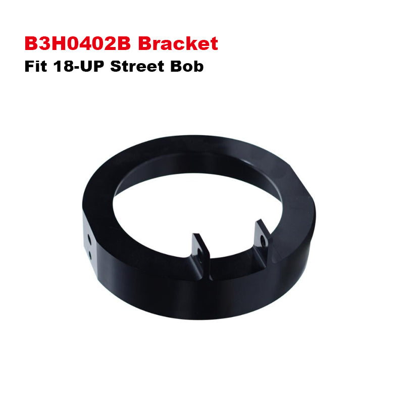Baja LP6 Headlight Bracket and Soft Light Headlight Wiring Harness for Softail 18-later Street Bob Mounting Bracket Headlamp