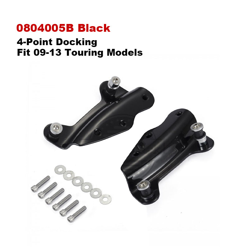 HD Touring Stealth Detachables Two-Up Luggage Rack for 09-Later Street Glide Road Glide Motorcycle Accessories