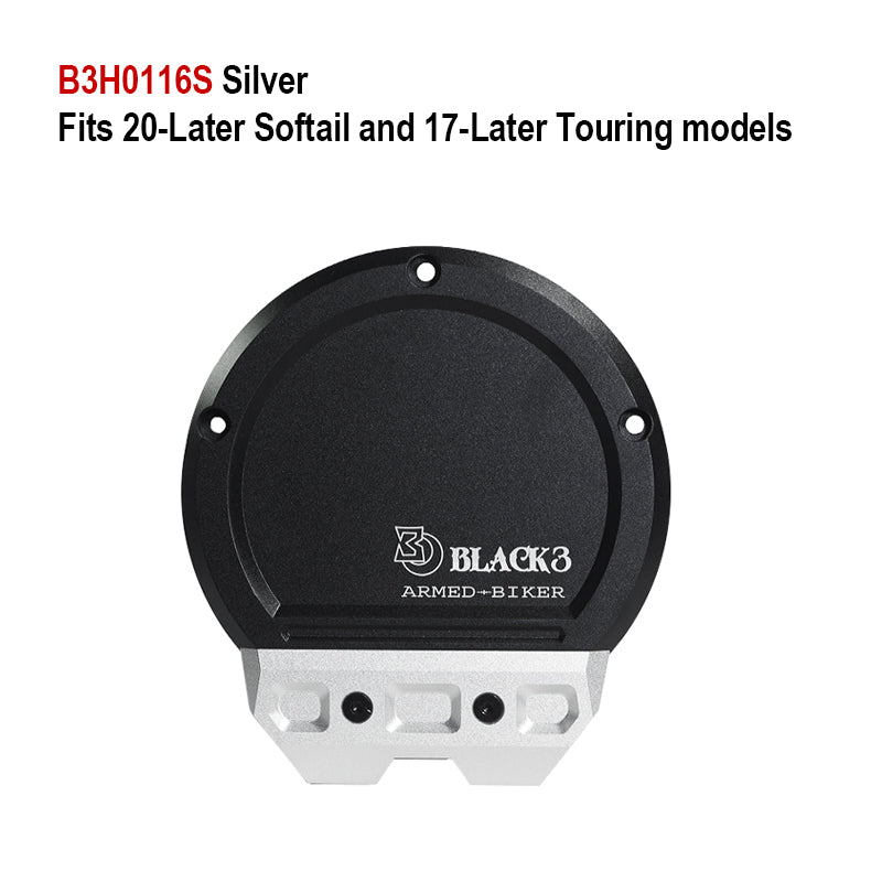 Motorcycle Accessories HD 2020 Later Softail Customized Delrin Slider Derby Cover for 17-UP Touring Protect Main Chain Box
