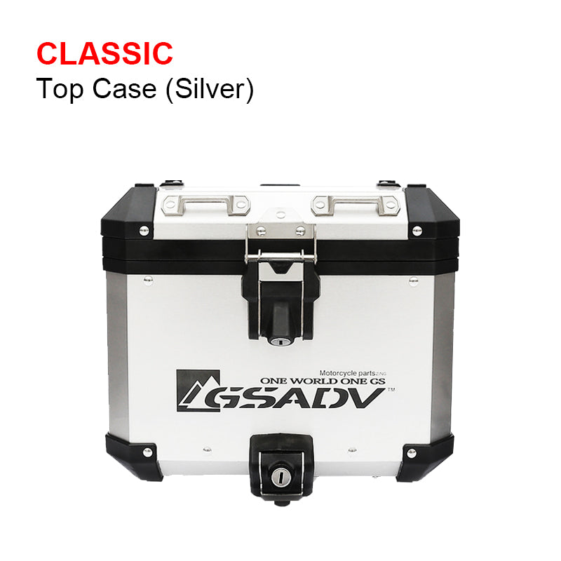 GSADV Aluminum Motorcycle Top Boxes for F750GS Tail Box Top Case Rear Trunk Side Cases Panniers