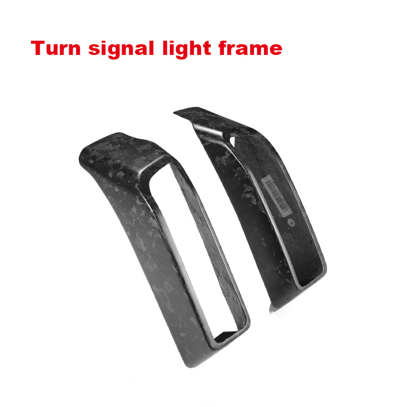 2023 Road Glide CVO 2024 Road Glide Motorcycle Frame Body Parts Accessories Forged Carbon Fiber Rear Tank Elements Compatible