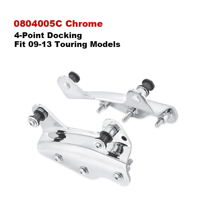 HD Touring Stealth Detachables Two-Up Luggage Rack for 09-Later Street Glide Road Glide Motorcycle Accessories