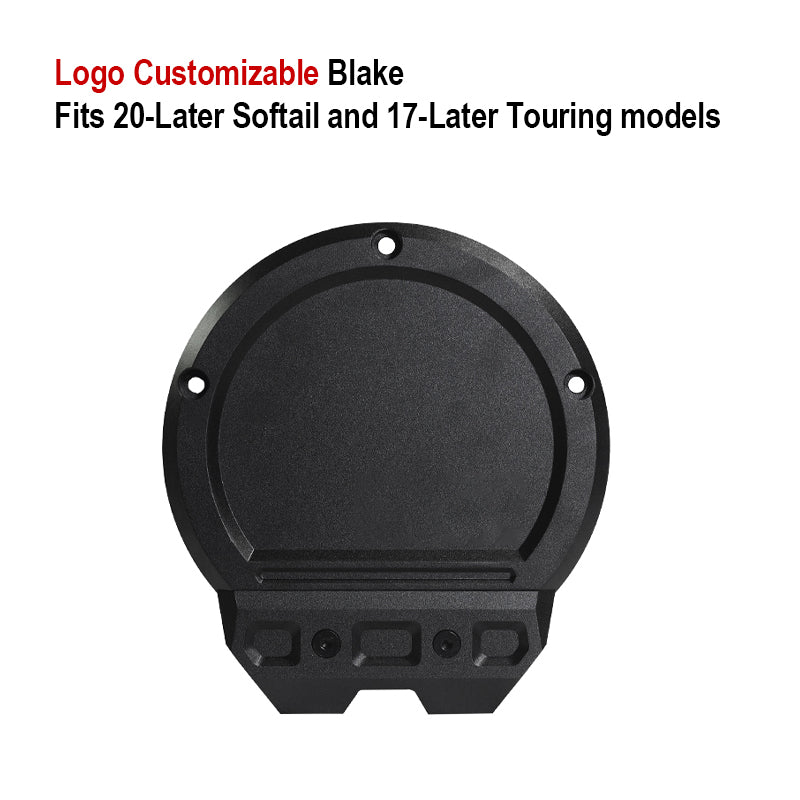 Motorcycle Accessories HD 2020 Later Softail Customized Delrin Slider Derby Cover for 17-UP Touring Protect Main Chain Box