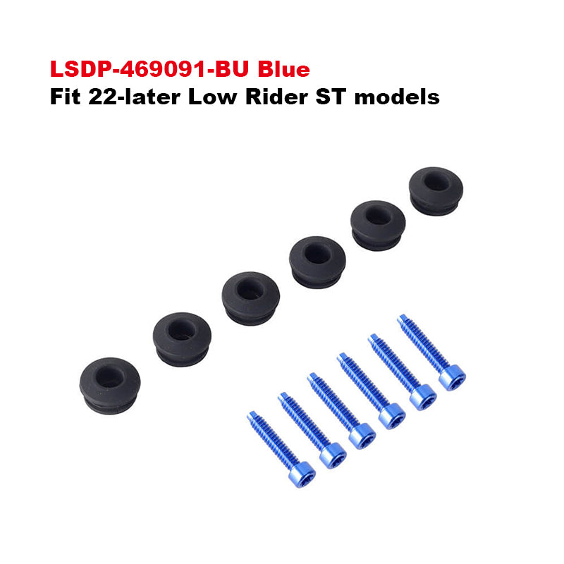 T27 Fairing Windshield Bolts Screws Rubber Grommets Washer for 2022-later HD FXLRST Low Rider ST Motorcycles Accessory