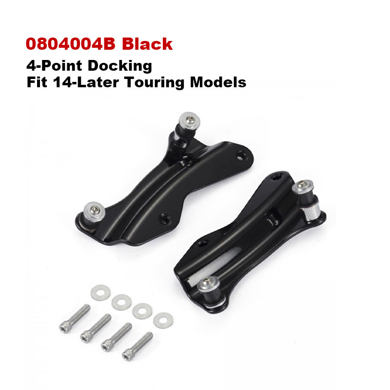 HD Touring Stealth Detachables Two-Up Luggage Rack for 09-Later Street Glide Road Glide Motorcycle Accessories