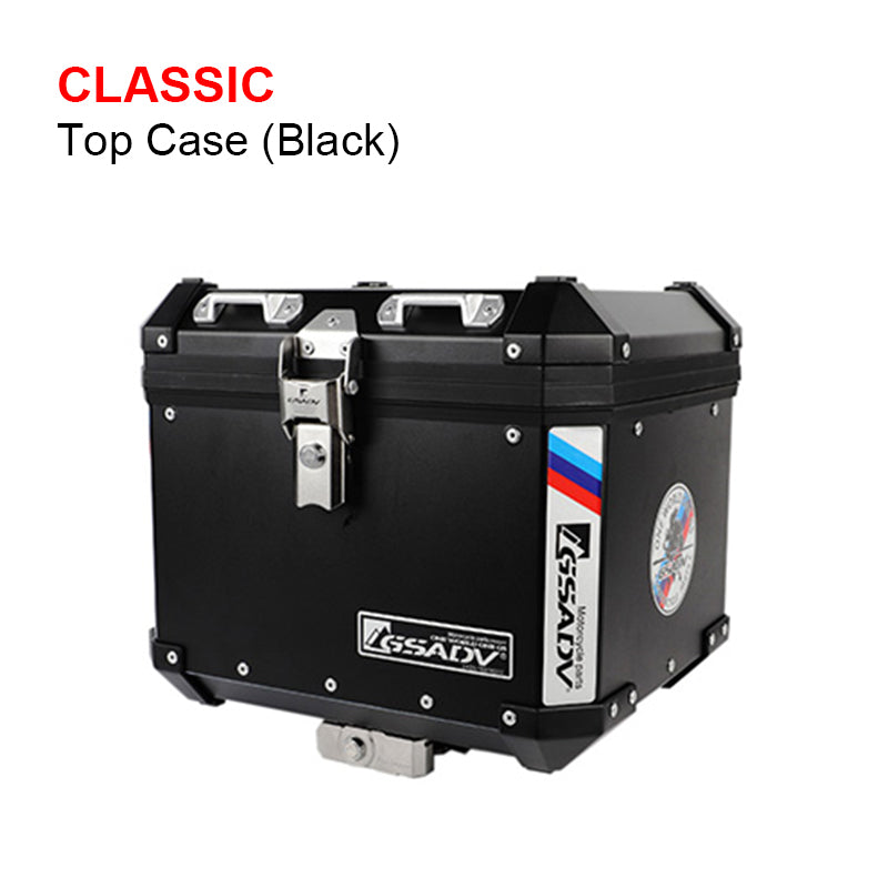 GSADV Aluminum Motorcycle Top Boxes for F750GS Tail Box Top Case Rear Trunk Side Cases Panniers