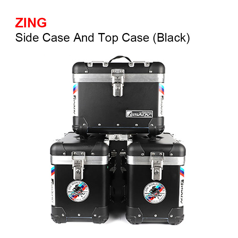GSADV Aluminum Motorcycle Top Boxes for F750GS Tail Box Top Case Rear Trunk Side Cases Panniers