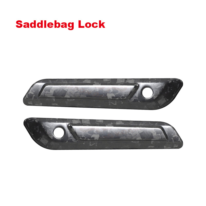 2023 Road Glide CVO 2024 Road Glide Motorcycle Frame Body Parts Accessories Forged Carbon Fiber Rear Tank Elements Compatible