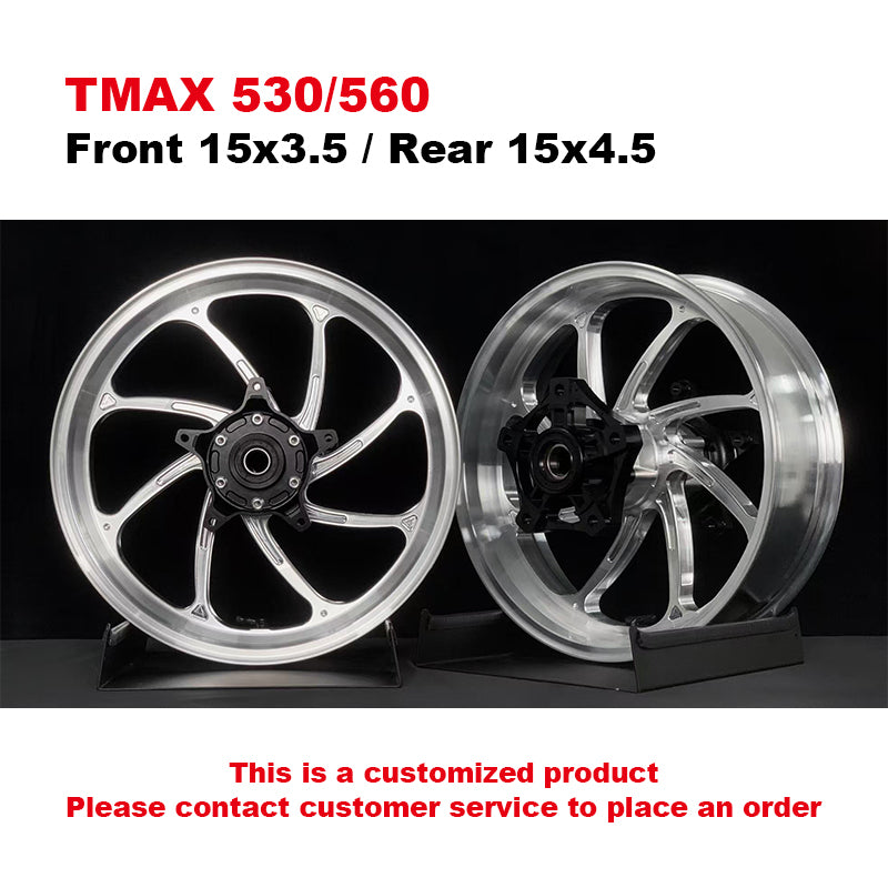 New Customized Aluminum Alloy Wheel Hub for Yamaha Motorcycle YZF-R6/R3 MT-03 XMAX300 TMAX530/560