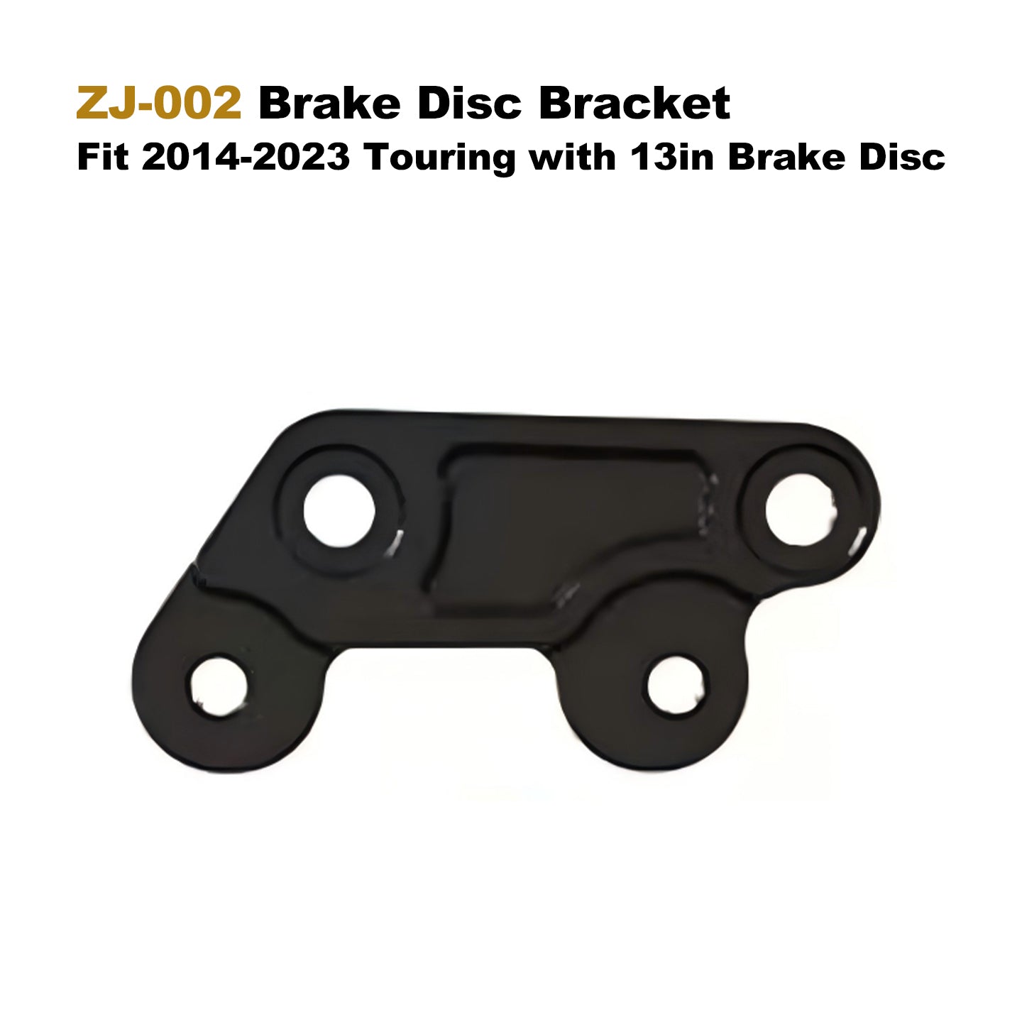 13" Performance Brake Rotor 7075 Aluminum 5-Bolt Lower for HD Touring Motorcycle 12.6" Brake Disc Retrofit/Upgrade