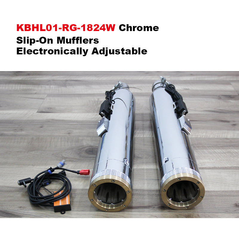 Touring Adjustable Slip-On Exhaust