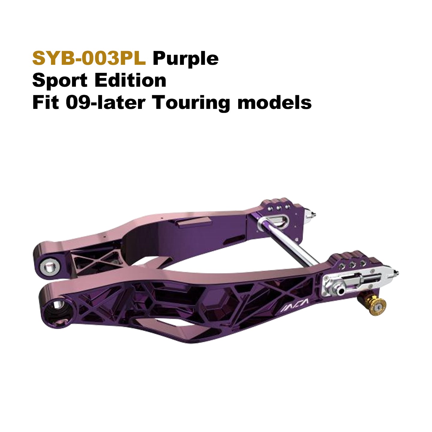 HD Touring Racer Swingarm Compatible Aluminum Racing Swing Arm Rear Fork Lightweight Motorcycle Frame & Body Upgrade Accessory