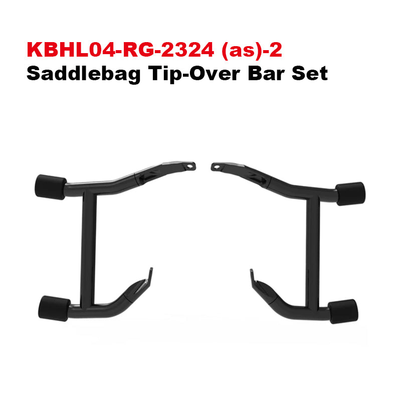 Rear Saddlebag Guards and Saddlebag Guard Rails