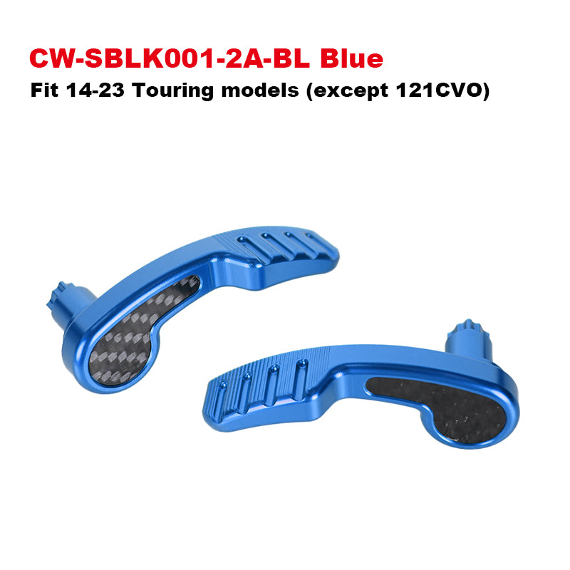 Motorcycle Colors Saddlebag Latch Lever PB Style Left Right for 2014-2023 Touring Road Glide Street Glide Electra