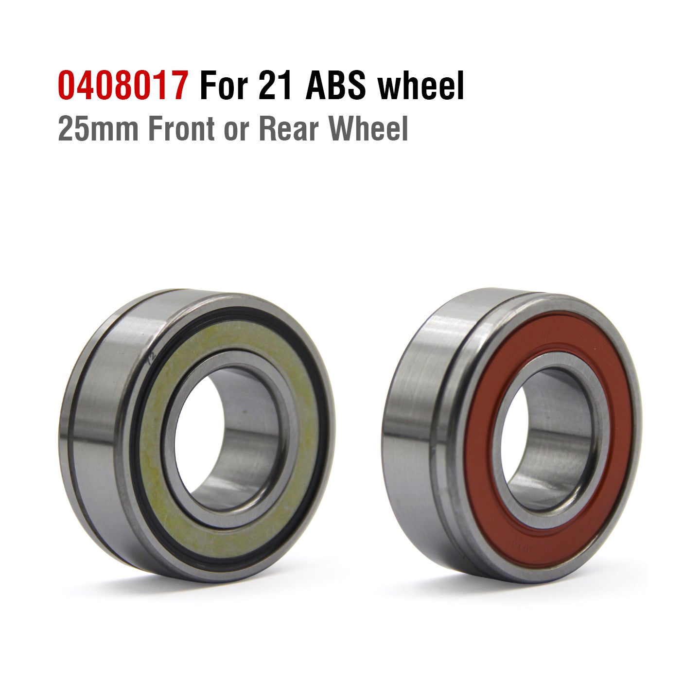 Chiefdom 25mm GCr15 Wheel Bearing for H-D Motorcycle Touring Softail XL Dyna Front/Rear ABS 21/23/26 Inch Wheel