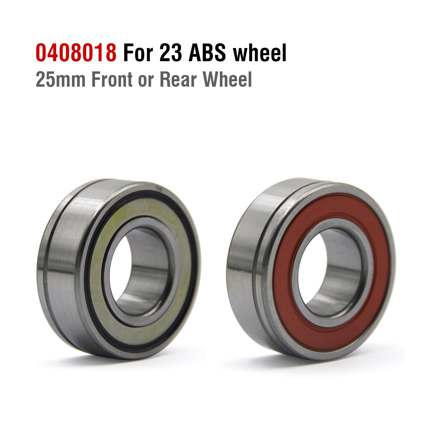 Chiefdom 25mm GCr15 Wheel Bearing for H-D Motorcycle Touring Softail XL Dyna Front/Rear ABS 21/23/26 Inch Wheel