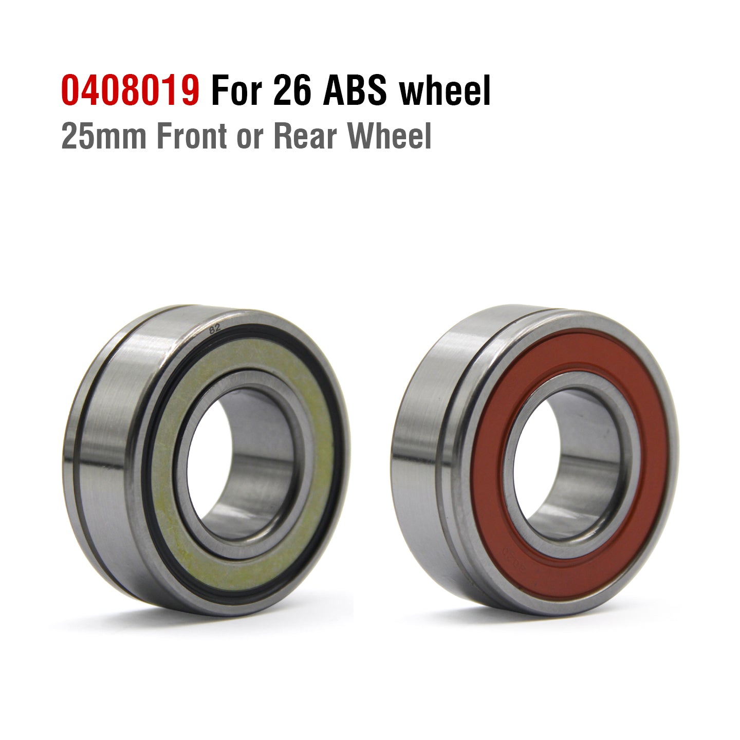 Chiefdom 25mm GCr15 Wheel Bearing for H-D Motorcycle Touring Softail XL Dyna Front/Rear ABS 21/23/26 Inch Wheel