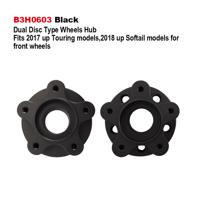Black3 Customized Forged Billet Aluminum Alloy Wheels HD Touring Softail Front Wheel Motorcycle Accessories for Retrofit/Upgrade