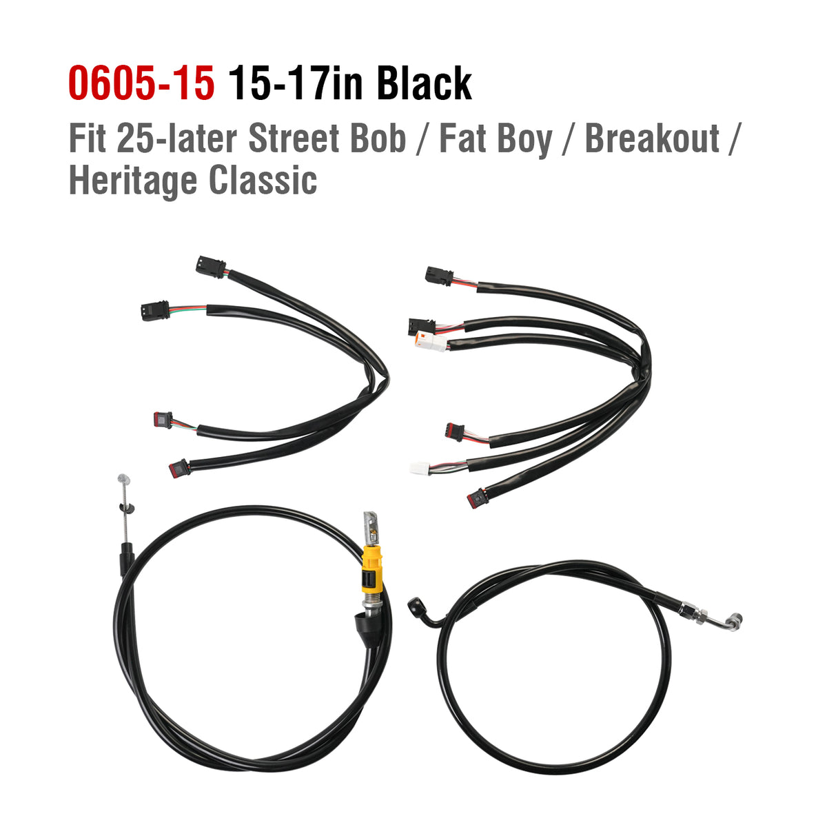 Complete Handlebar Cable & Brake Line Kit