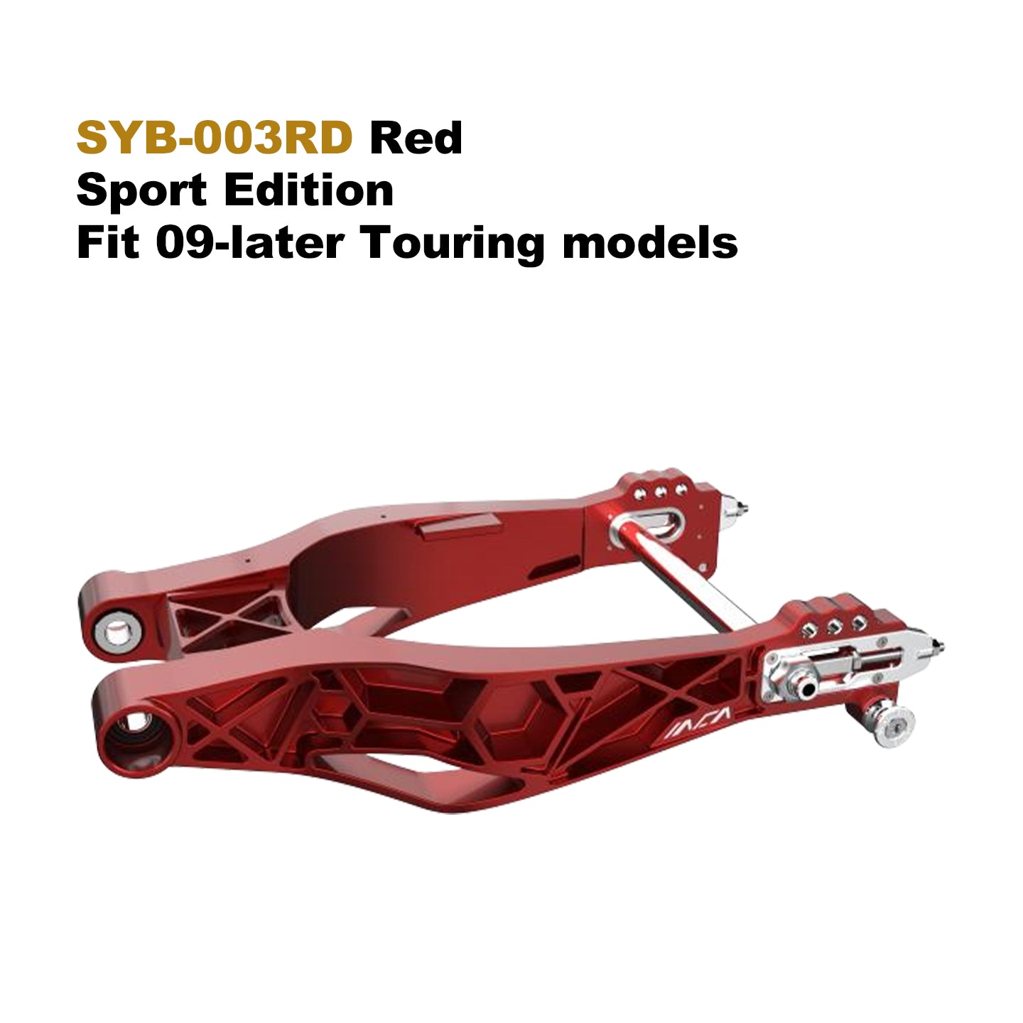 HD Touring Racer Swingarm Compatible Aluminum Racing Swing Arm Rear Fork Lightweight Motorcycle Frame & Body Upgrade Accessory