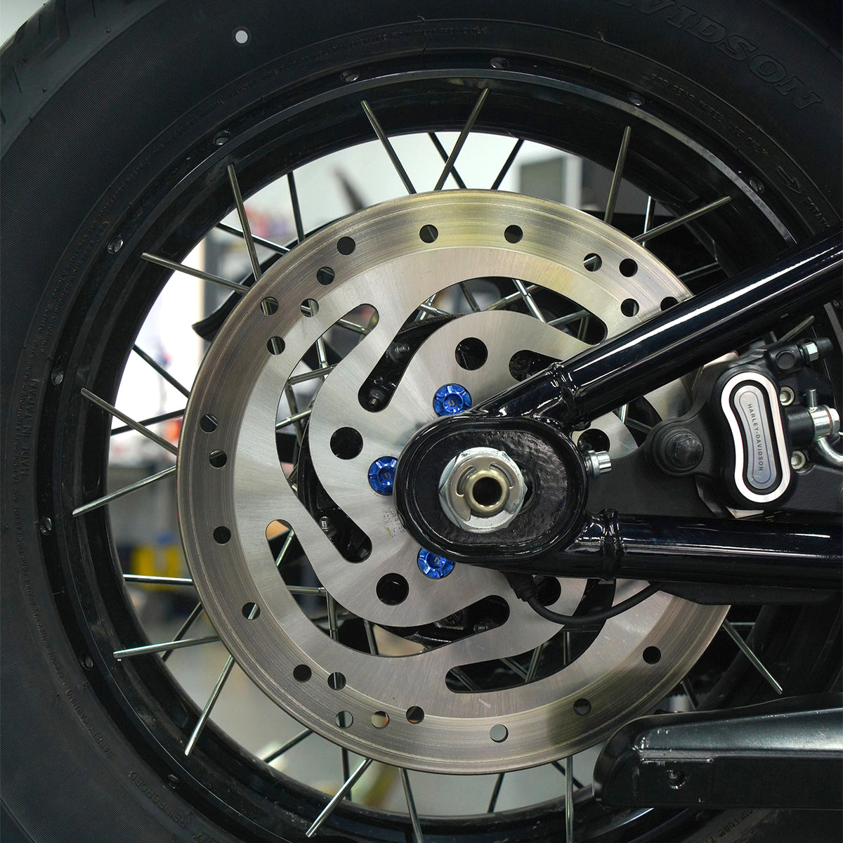 FRONT/REAR BRAKE ROTOR TITANIUM ALLOY BOLTS