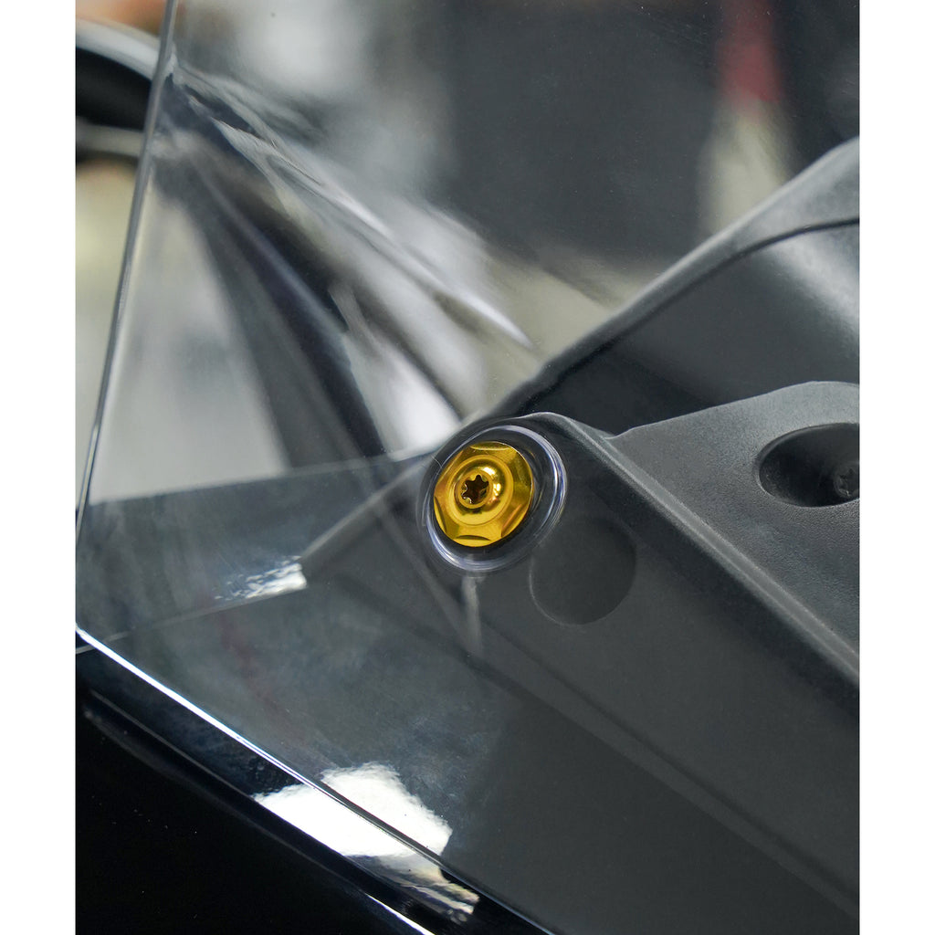 WINDSHIELD TITANIUM ALLOY BOLTS FOR 121/117 ROAD GLIDE