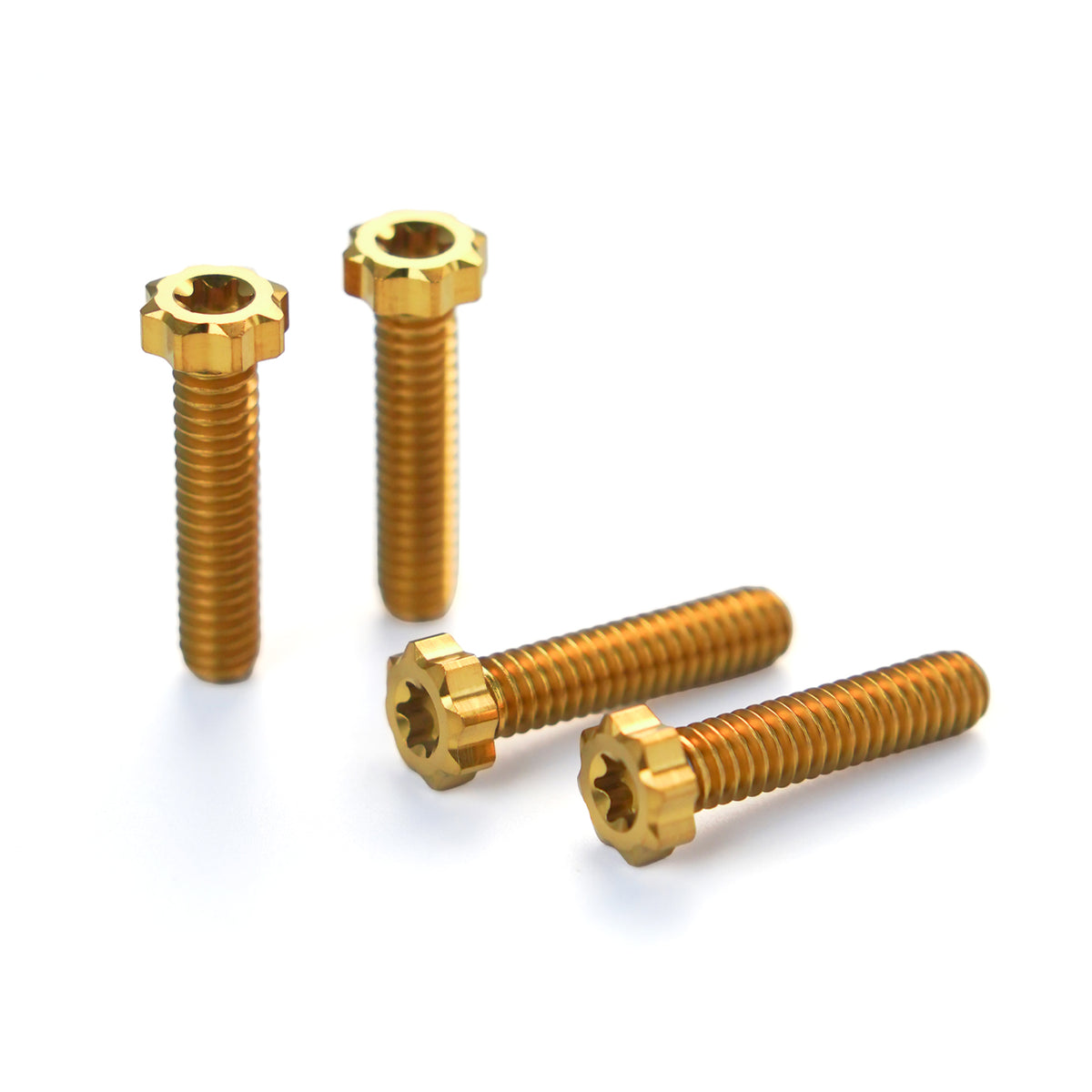 HANDLEBAR THROTTLE CLUTCH LEVER CLAMP TITANIUM ALLOY BOLTS