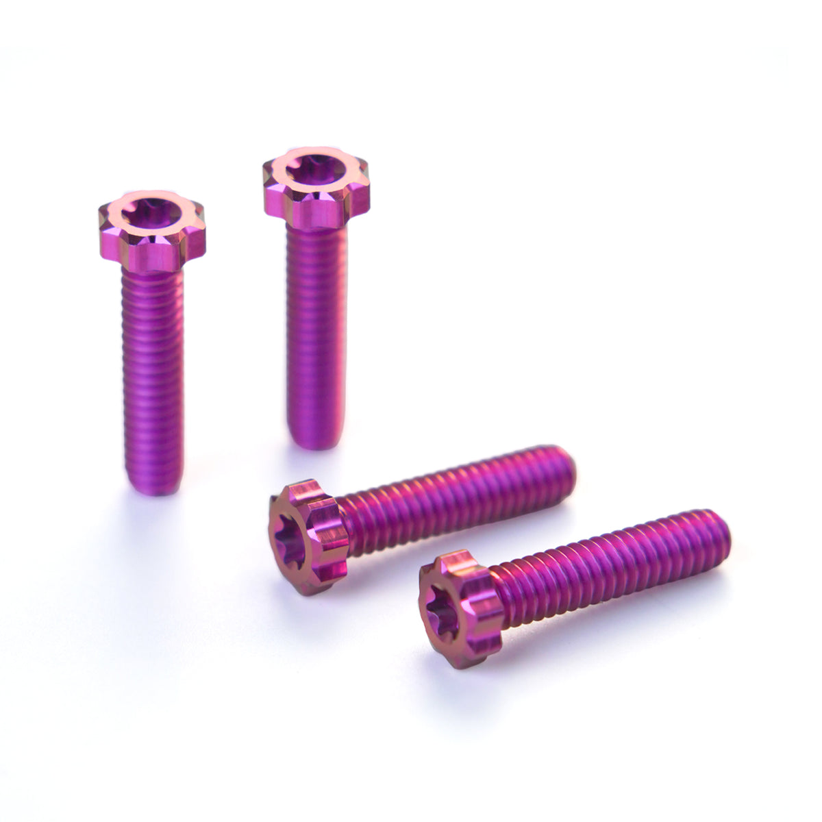 HANDLEBAR THROTTLE CLUTCH LEVER CLAMP TITANIUM ALLOY BOLTS
