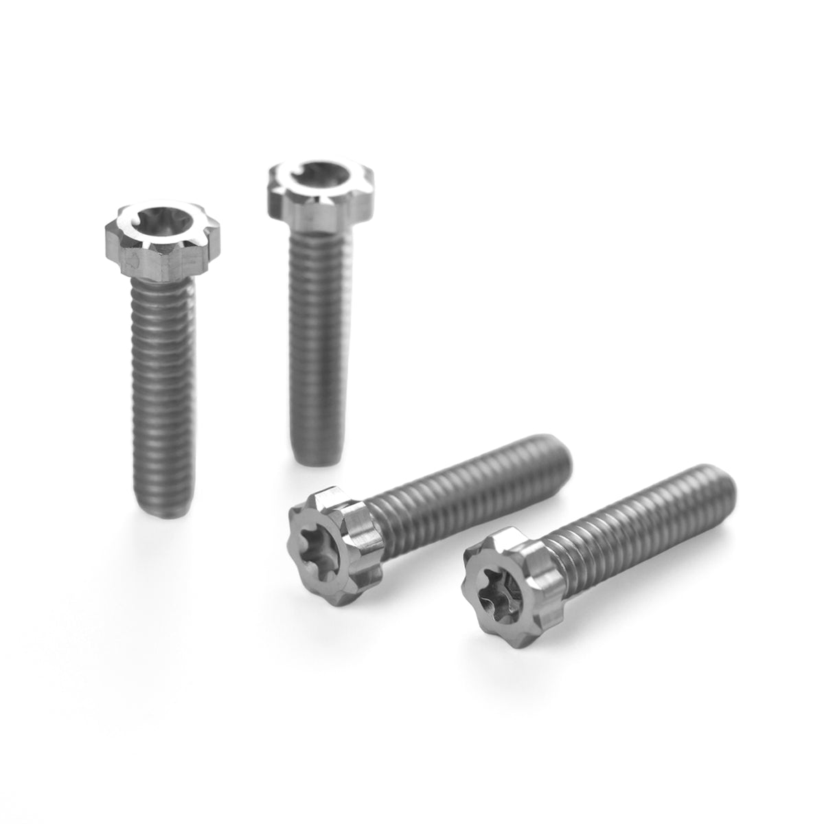 HANDLEBAR THROTTLE CLUTCH LEVER CLAMP TITANIUM ALLOY BOLTS
