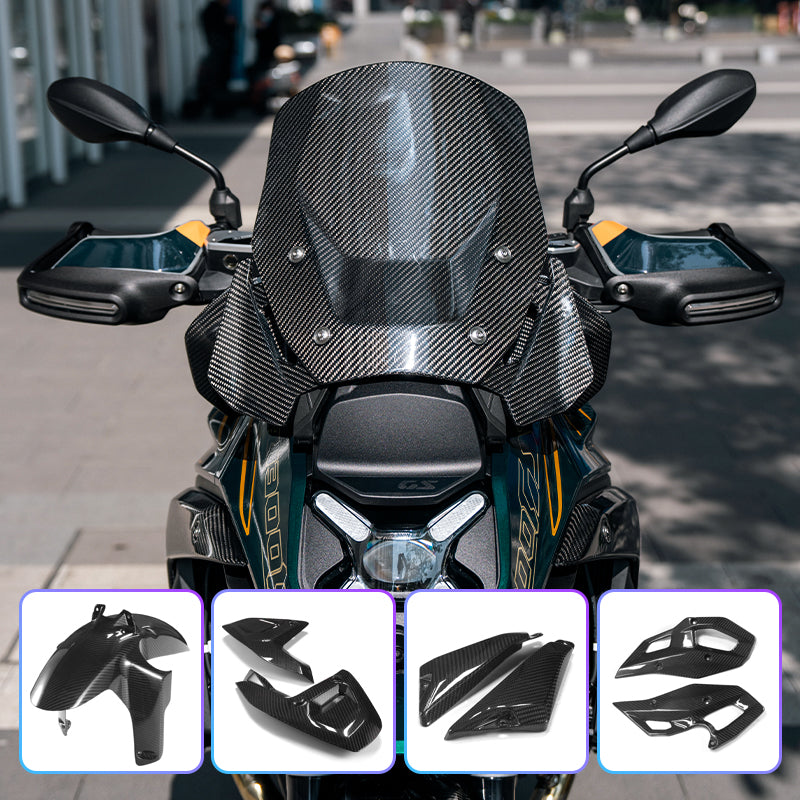 Carbon Fiber Radiator Guard Accessories for 1300GS/GSADV-Retrofit/Upgrade Kit