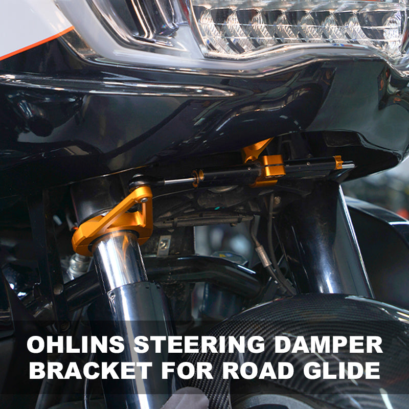 OHLINS STEERING DAMPER BRACKET FOR ROAD GLIDE