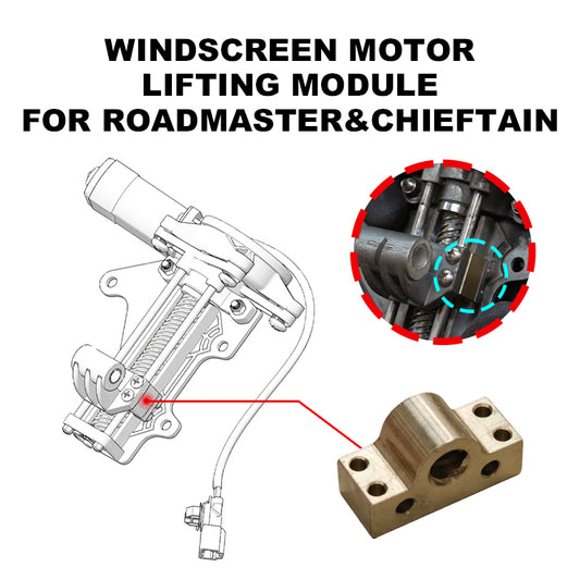 Copper Windscreen Motor Lifting Module for Indian Roadmaster and Chieftain Motorcycle 200944C Windshield Lift Mechanism Module