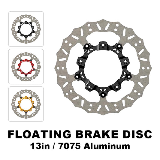 13 Inch Front/Rear Performance Brake Rotor 7075 Aluminum 5-Bolt for Touring Road Glide Street Glide Road King Motorcycle