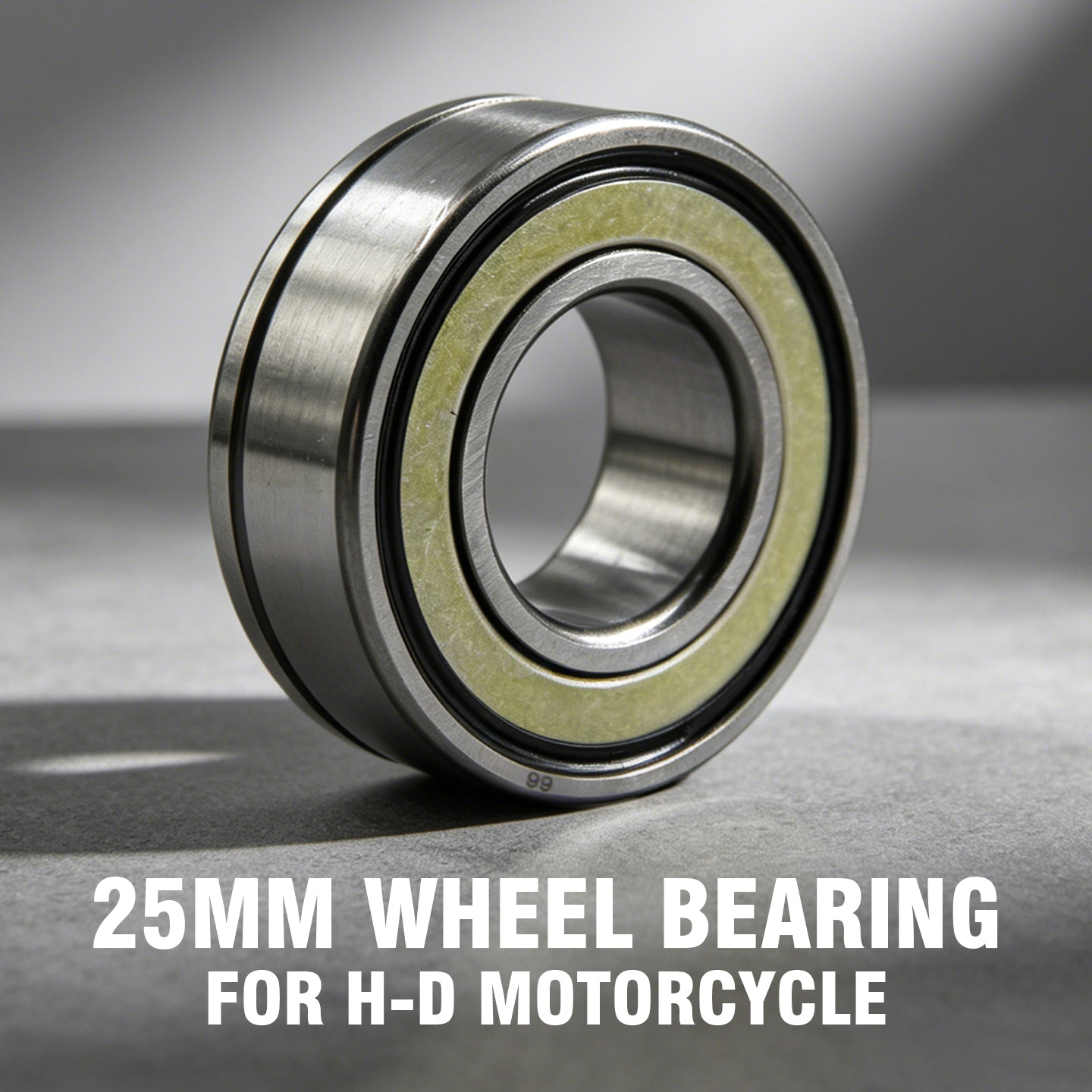 Chiefdom 25mm GCr15 Wheel Bearing for H-D Motorcycle Touring Softail XL Dyna Front/Rear ABS 21/23/26 Inch Wheel