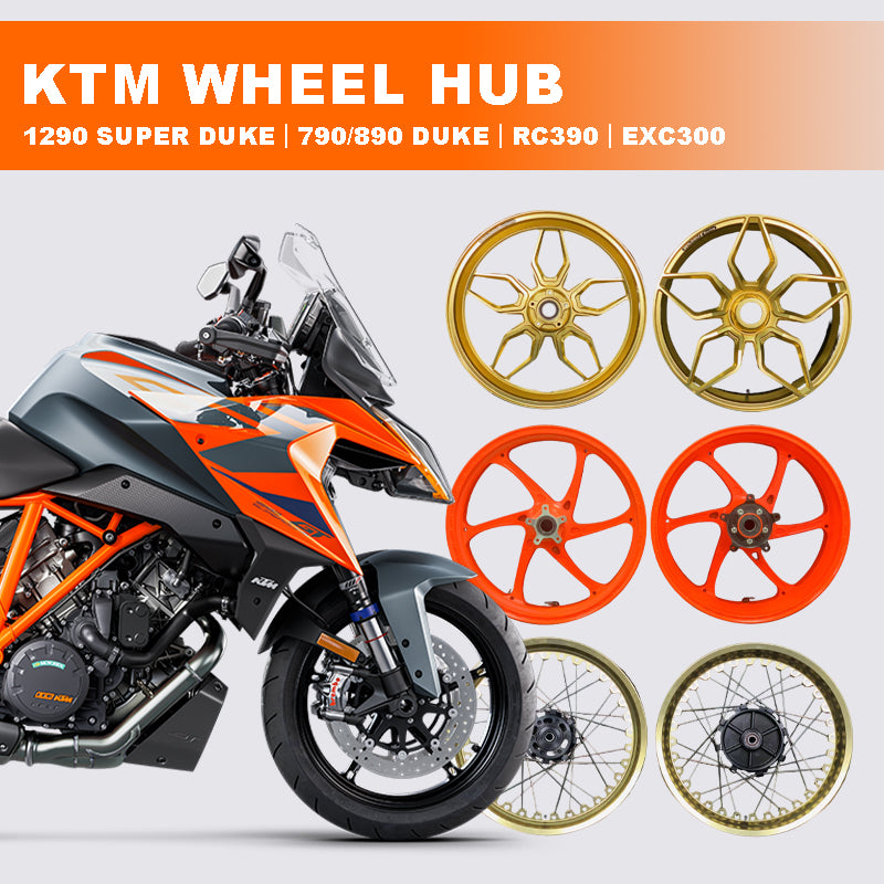 New WILDOUT Racing CNC Aluminum Alloy Customized Wheel Hub for KTM 1290 SUPER DUKE 790/890 DUKE RC390 EXC300 Motorcycle