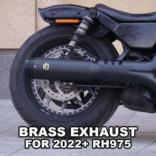 2022-later RH975 Brass Slip-On Exhaust