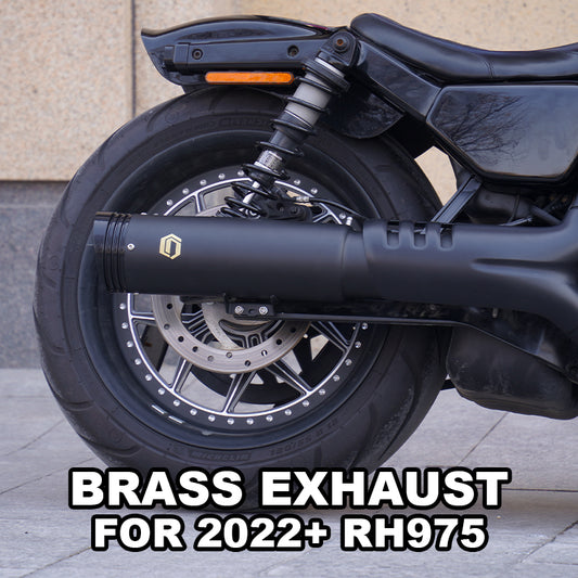 2022-later RH975 Brass Slip-On Exhaust
