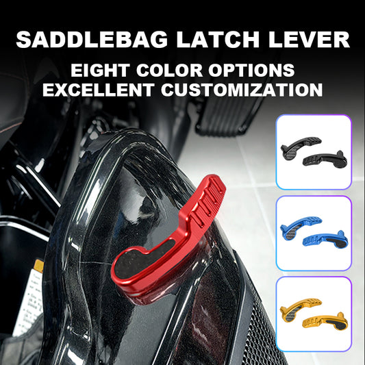 Motorcycle Colors Saddlebag Latch Lever PB Style Left Right for 2014-2023 Touring Road Glide Street Glide Electra