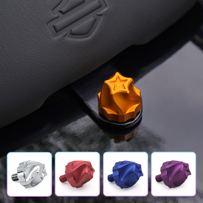 Chiefdom Quick-Release Seat Screw Fit H-D Motorcycle 117 Touring Softail XLSportster Spark Colors Quick Mount Seat Hardware