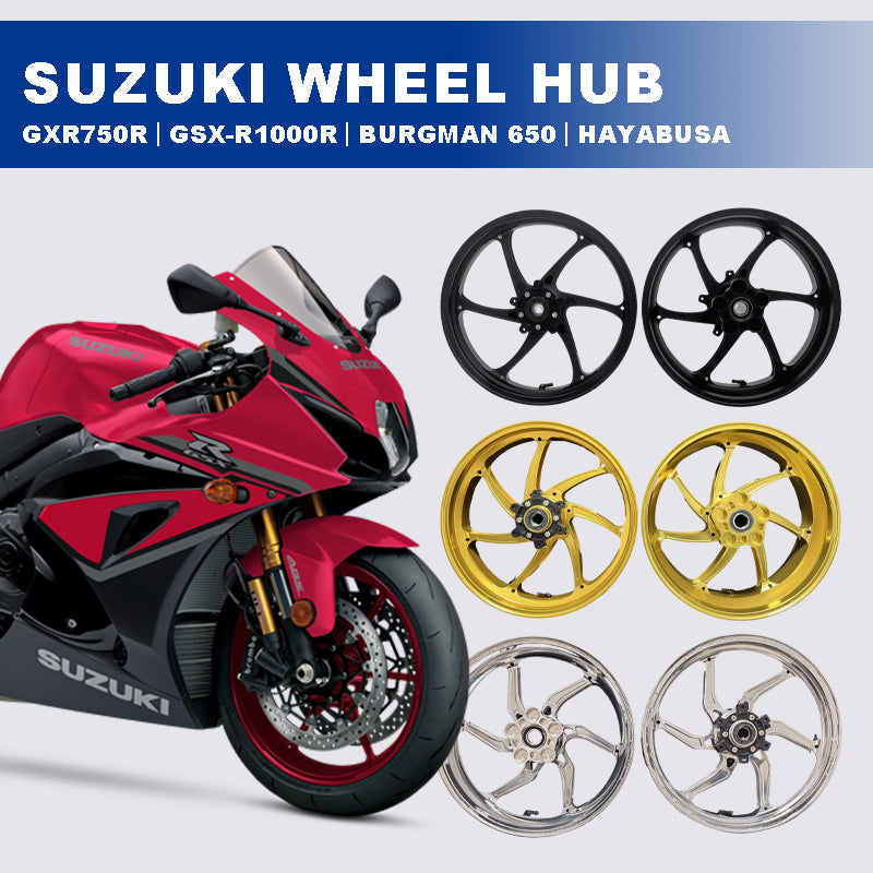 New WILDOUT Racing CNC Aluminum Alloy Customized Wheel Hub for SUZUKI GXR750R GSX-R1000R BURGMAN 650 HAYABUSA Motorcycle