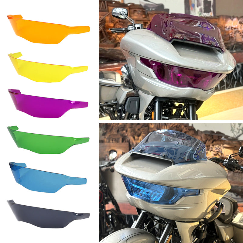 2023-2025 Front Headlight Colors Guard Cover Fairings for 121/117 FLTRX Road Glide CVO/ST Retrofit/Upgrade