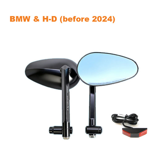 2025-later HD GL1800 Motorcycle Radar Blind Spot Detection Mirror Aluminum for R1250GS Retrofit/upgrade